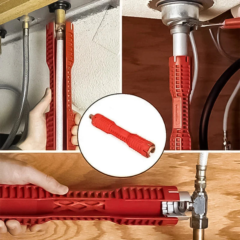 8-in-1 Multifunctional Sink Water Pipe Wrench