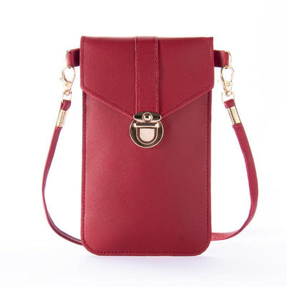 Touchable PU Leather Bag