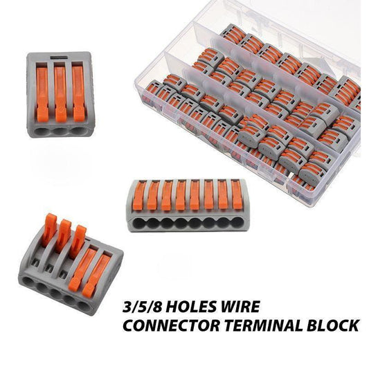 Universal Wire Connector Terminal Block For Fast Wiring (10pcs)